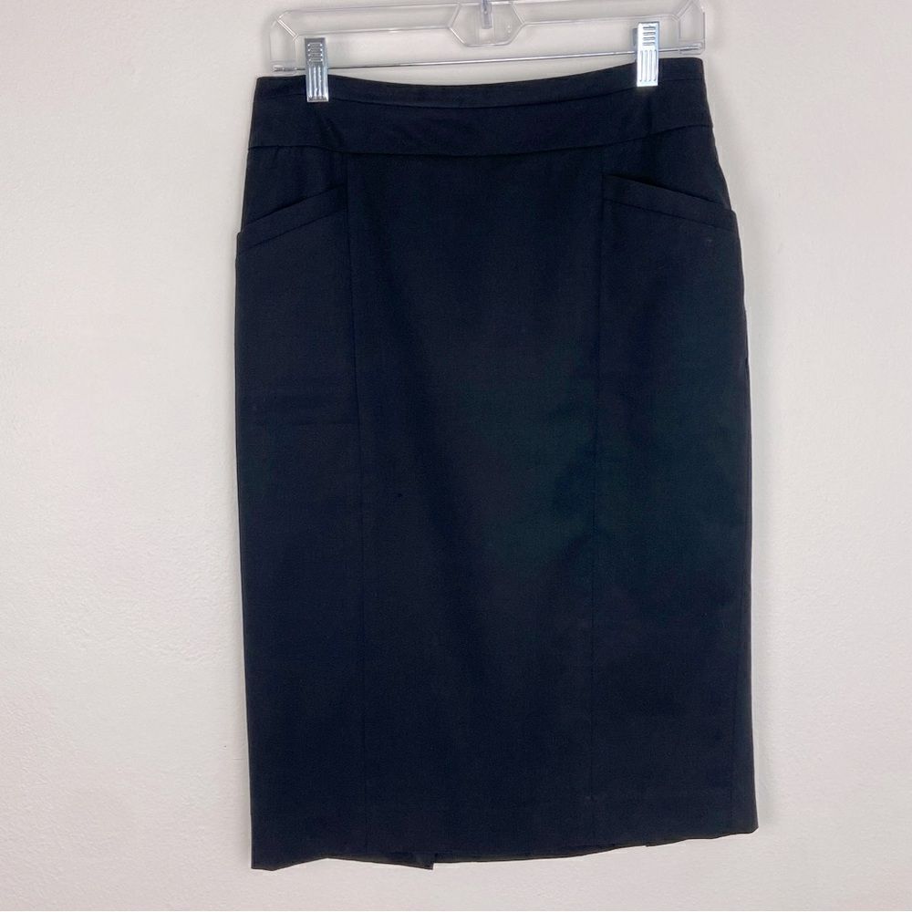 Pendleton Women’s Wool‎ Black Lined Skirt Corpcore Minimalist Academia Size 6